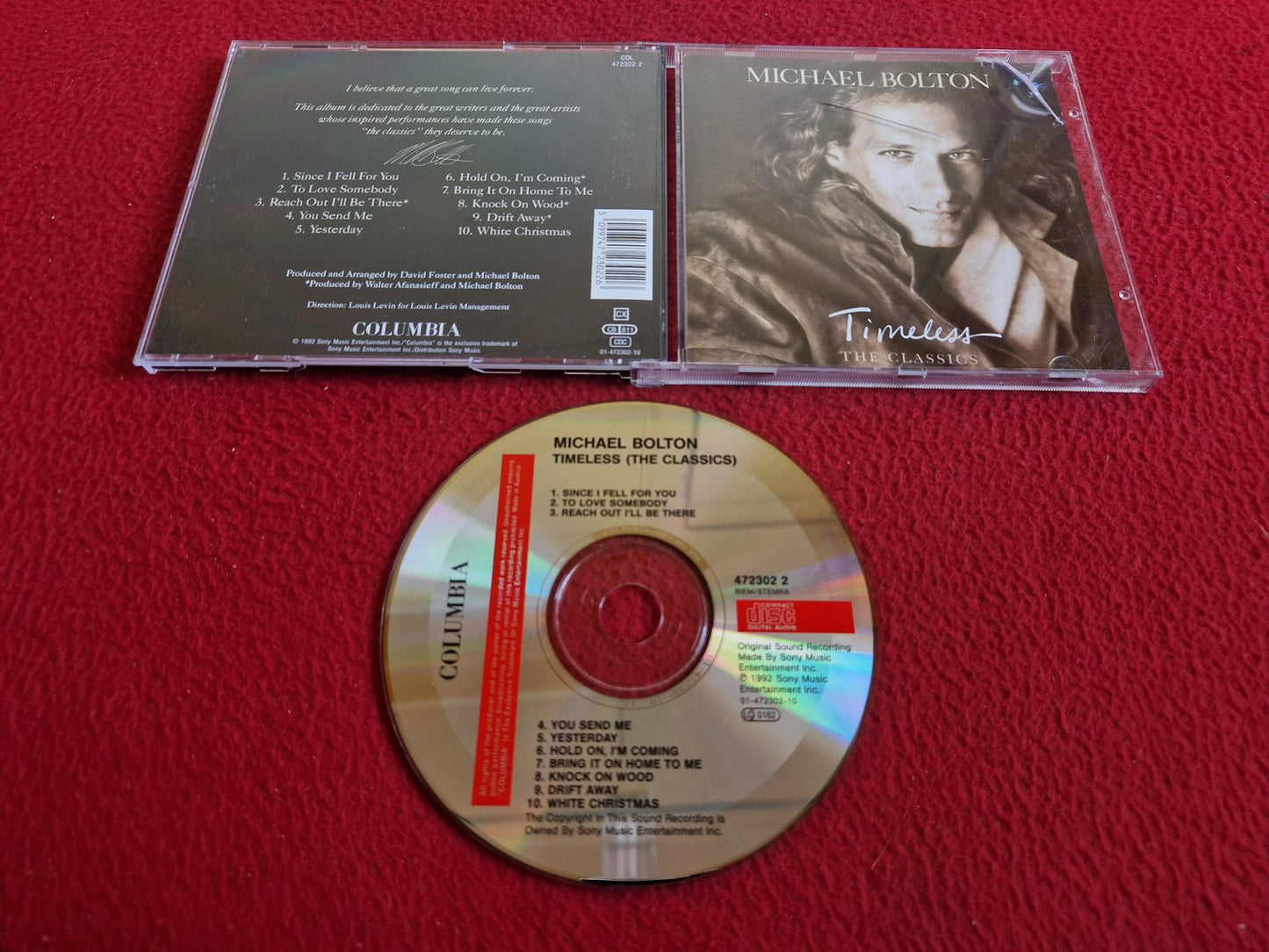 MICHAEL BOLTON TIMELESS (THE CLASSICS) CD