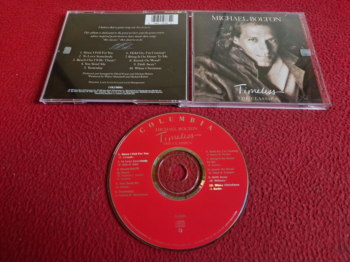 MICHAEL BOLTON TIMELESS THE CLASSICS CD