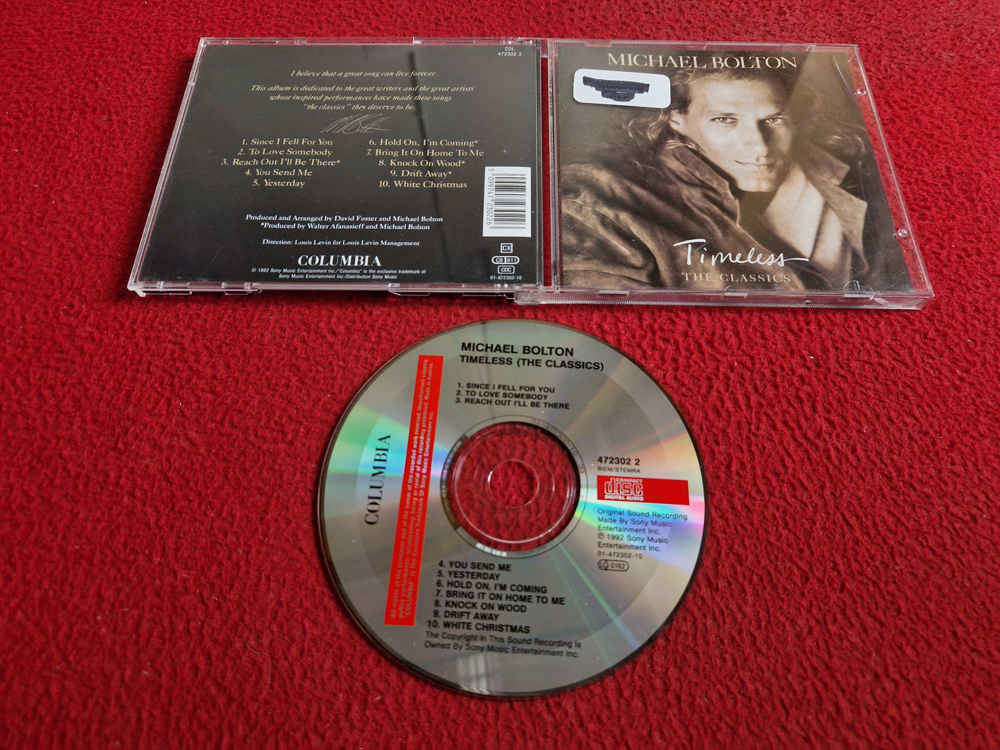 MICHAEL BOLTON TIMELESS THE CLASSICS CD