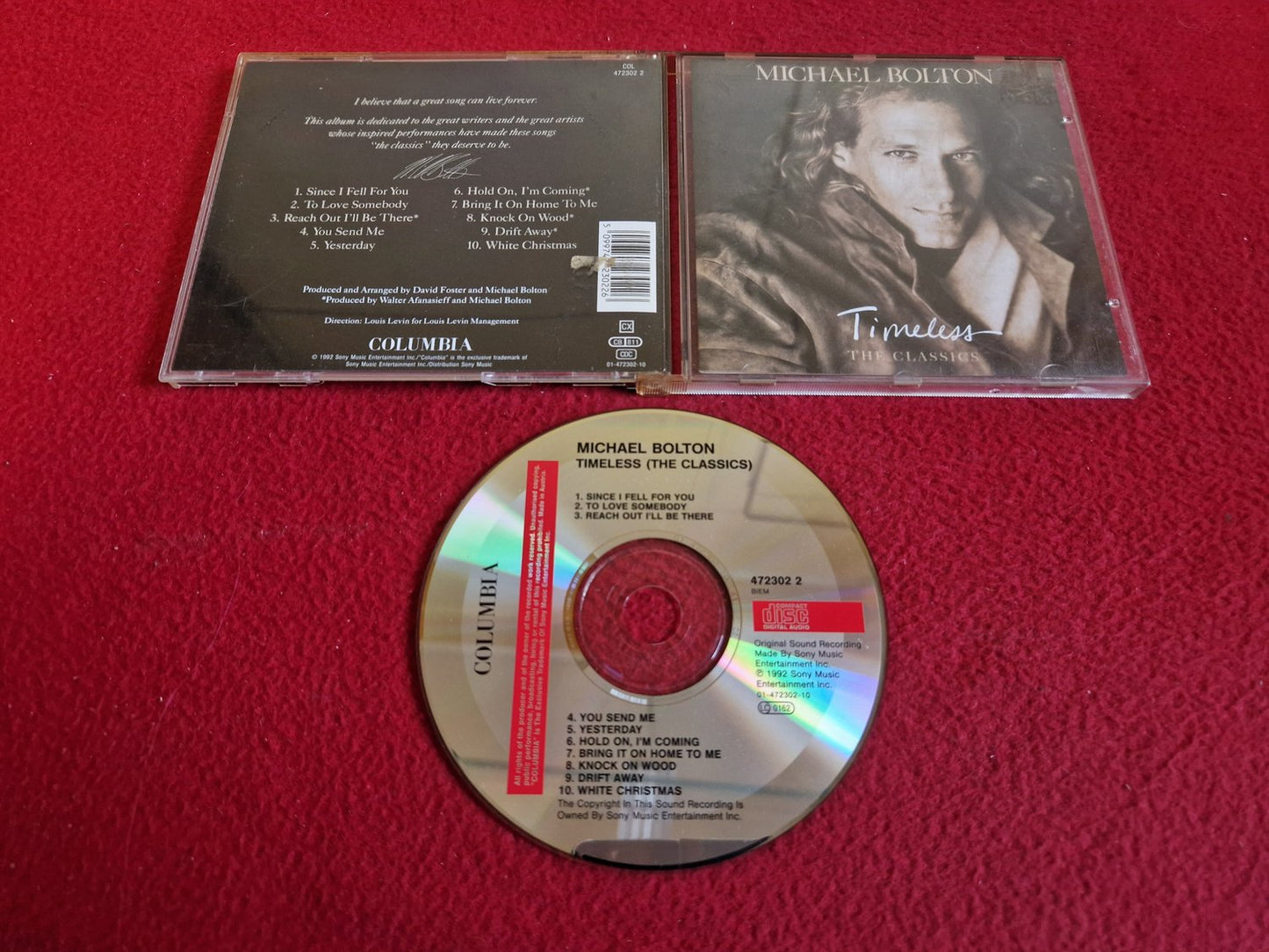 MICHAEL BOLTON TIMELESS THE CLASSICS CD