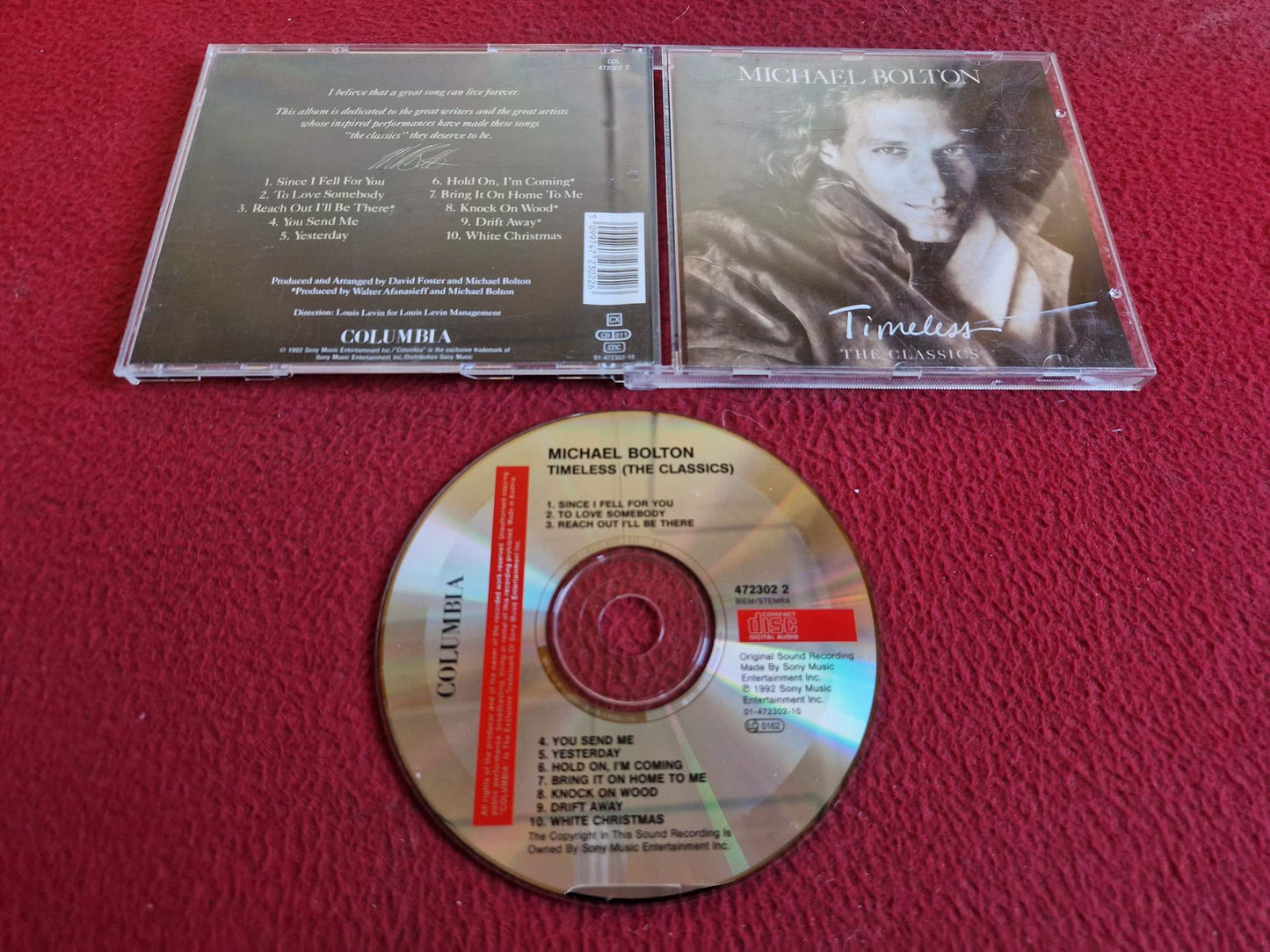 MICHAEL BOLTON TIMELESS (THE CLASSICS) CD