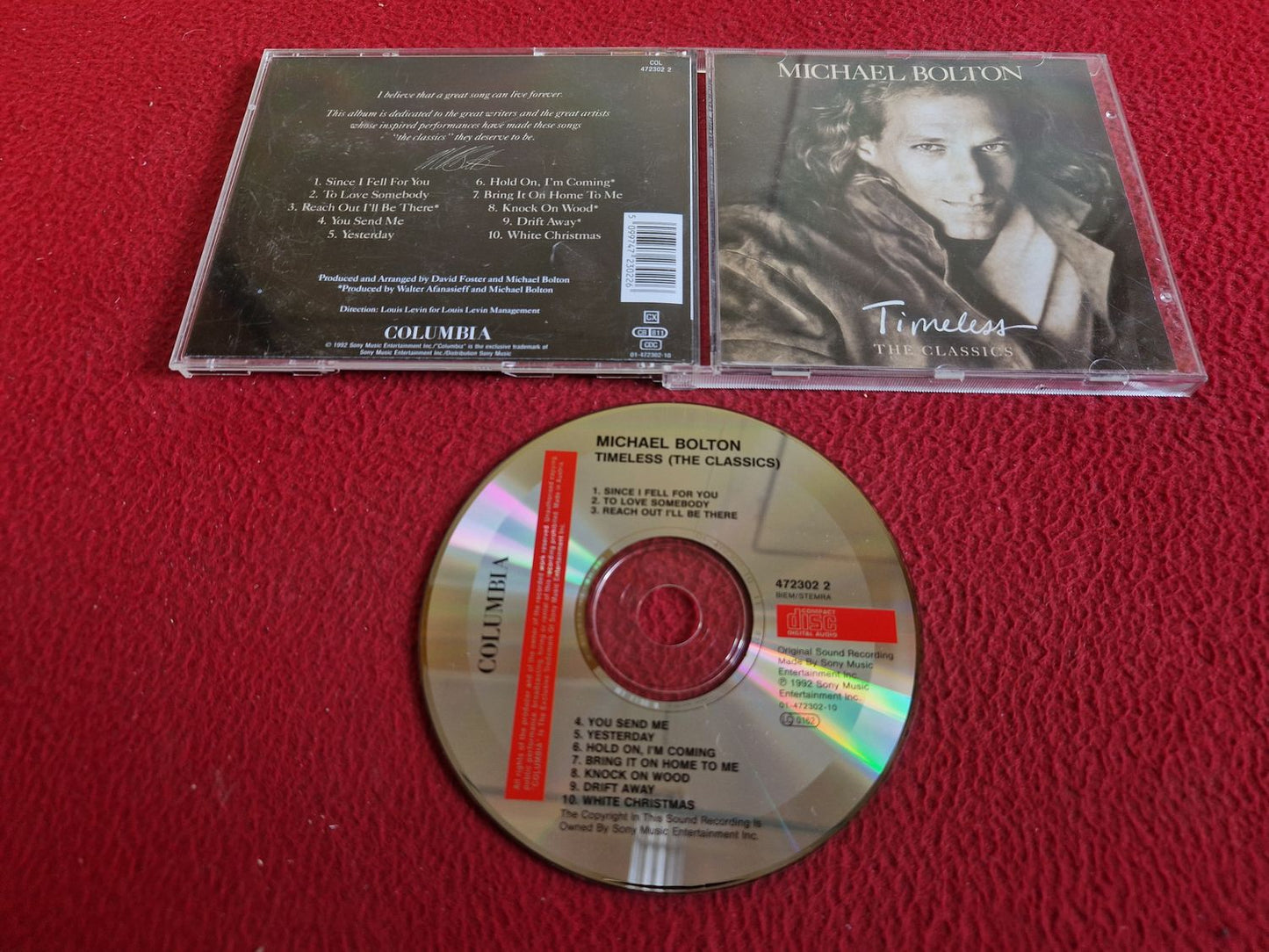 MICHAEL BOLTON TIMELESS (THE CLASSICS) CD