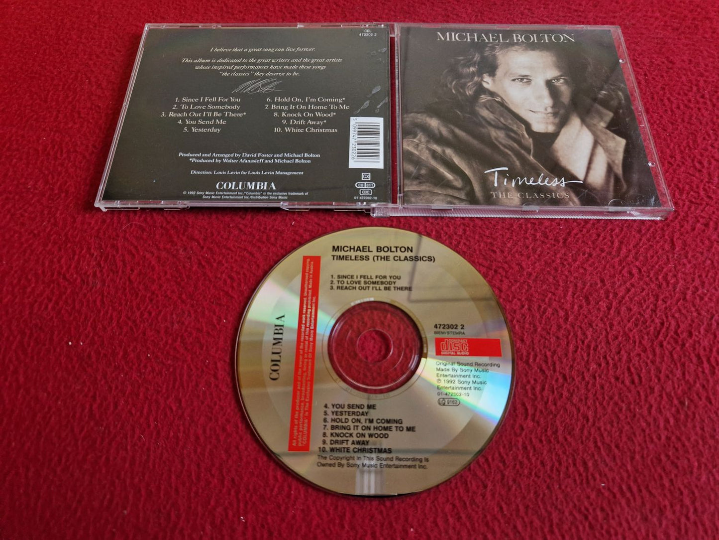 MICHAEL BOLTON TIMELESS THE CLASSICS CD