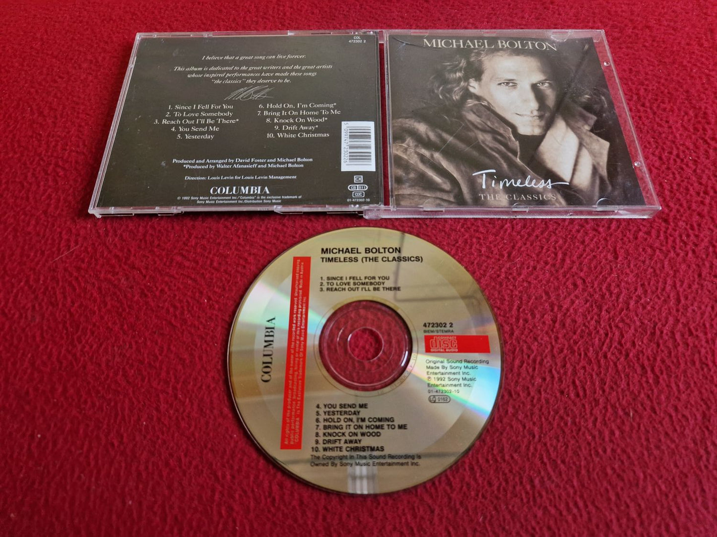 MICHAEL BOLTON TIMELESS THE CLASSICS CD