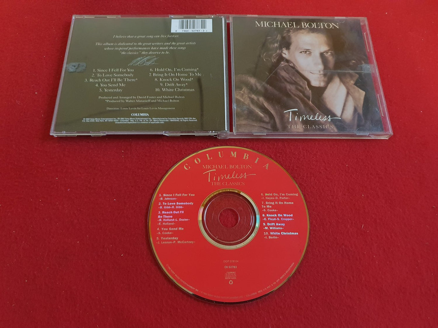 MICHAEL BOLTON TIMELESS THE CLASSICS till CD