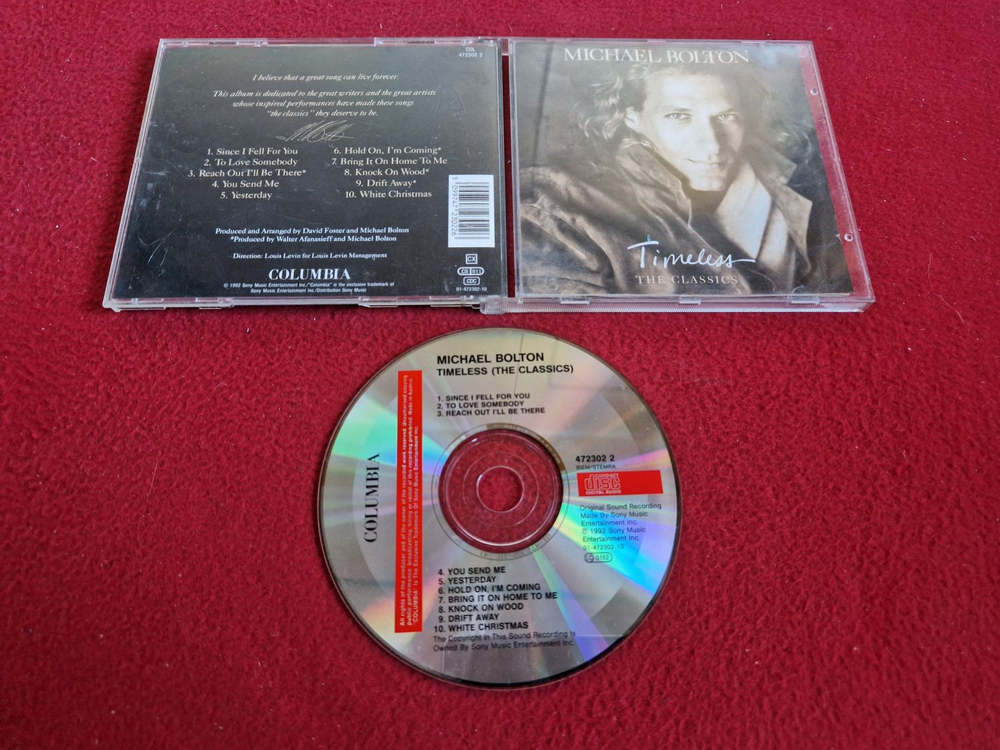 MICHAEL BOLTON TIMELESS (THE CLASSICS) till CD