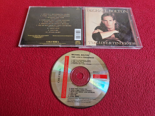 MICHAEL BOLTON TIME LOVE AND TENDERNESS CD