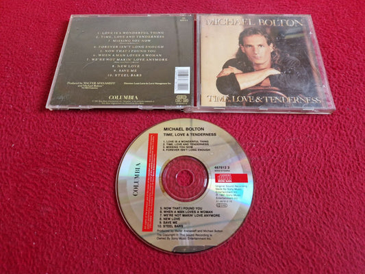 MICHAEL BOLTON TIME, LOVE & TENDERNESS CD