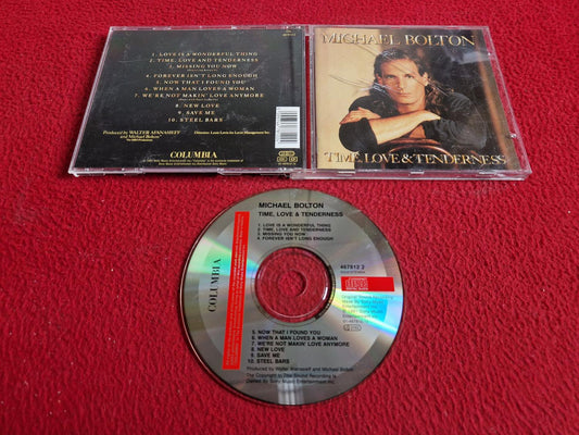MICHAEL BOLTON TIME LOVE & TENDERNESS CD