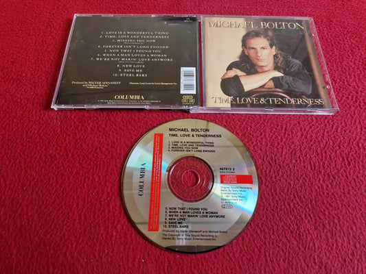 MICHAEL BOLTON TIME LOVE & TENDERNESS CD
