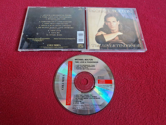 MICHAEL BOLTON TIME LOVE & TENDERNESS CD