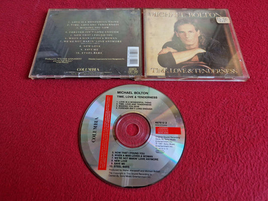 MICHAEL BOLTON TIME LOVE & TENDERNESS CD