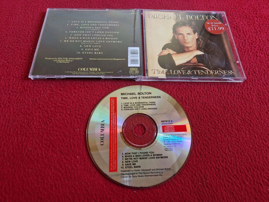 MICHAEL BOLTON TIME LOVE & TENDERNESS CD