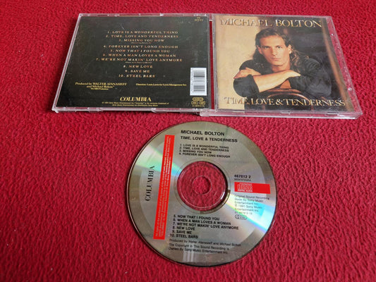 MICHAEL BOLTON TIME, LOVE & TENDERNESS CD