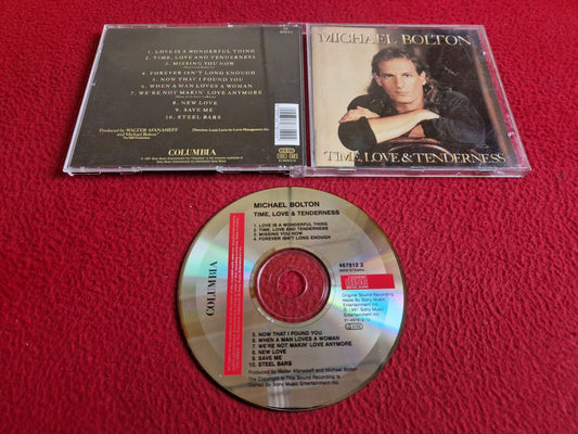 MICHAEL BOLTON TIME LOVE & TENDERNESS CD