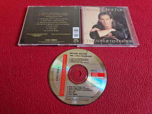 MICHAEL BOLTON TIME LOVE & TENDERNESS CD