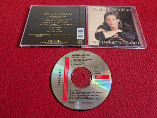 MICHAEL BOLTON TIME LOVE & TENDERNESS CD