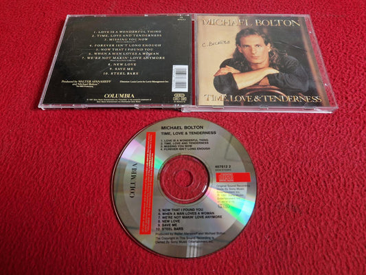MICHAEL BOLTON TIME LOVE & TENDERNESS CD