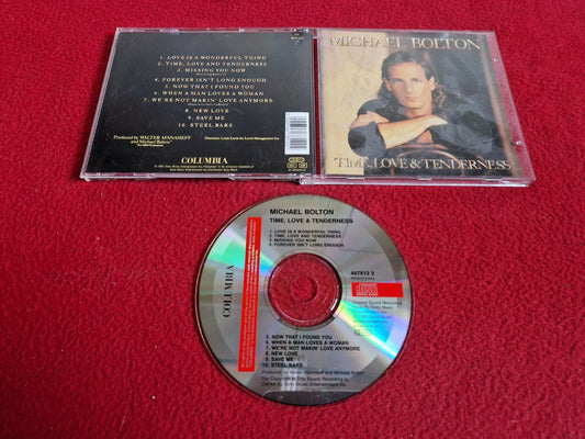 MICHAEL BOLTON TIME LOVE & TENDERNESS CD
