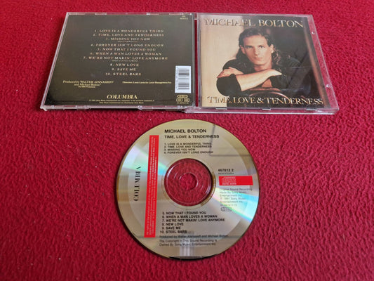 MICHAEL BOLTON TIME LOVE & TENDERNESS CD