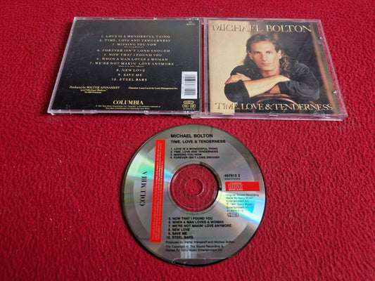 MICHAEL BOLTON TIME LOVE & TENDERNESS CD