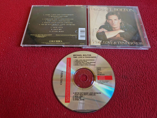 MICHAEL BOLTON TIME, LOVE & TENDERNESS CD
