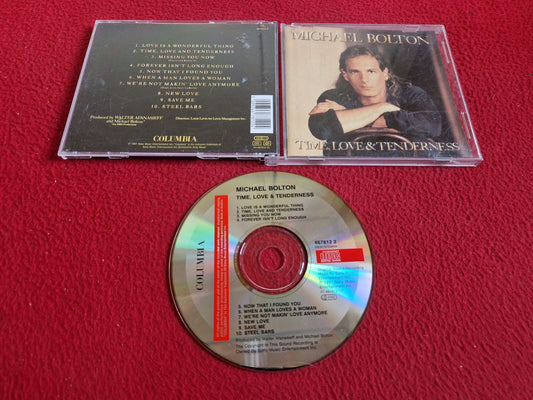 MICHAEL BOLTON TIME LOVE & TENDERNESS CD