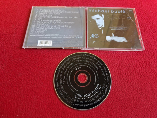 MICHAEL BUBLÉ CALL ME IRRESPONSIBLE CD