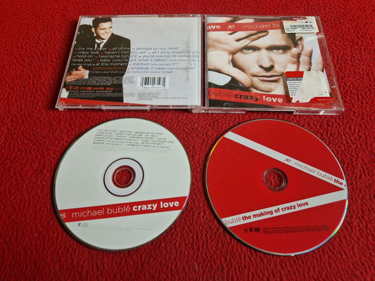 MICHAEL BUBLE CRAZY LOVE CD incl THE MAKING OF CRAZY LOVE DVD