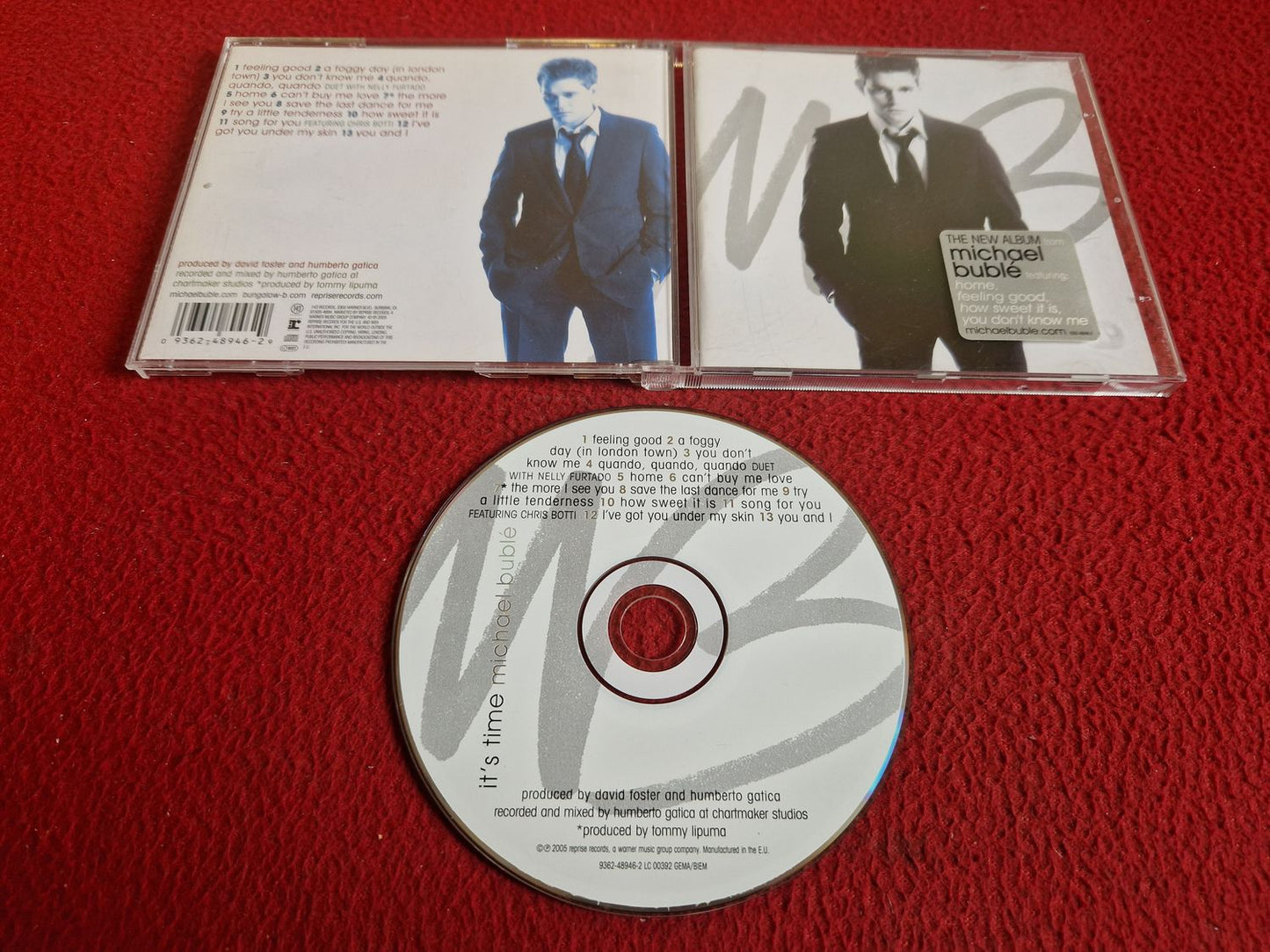 MICHAEL BUBLE IT'S TIME CD