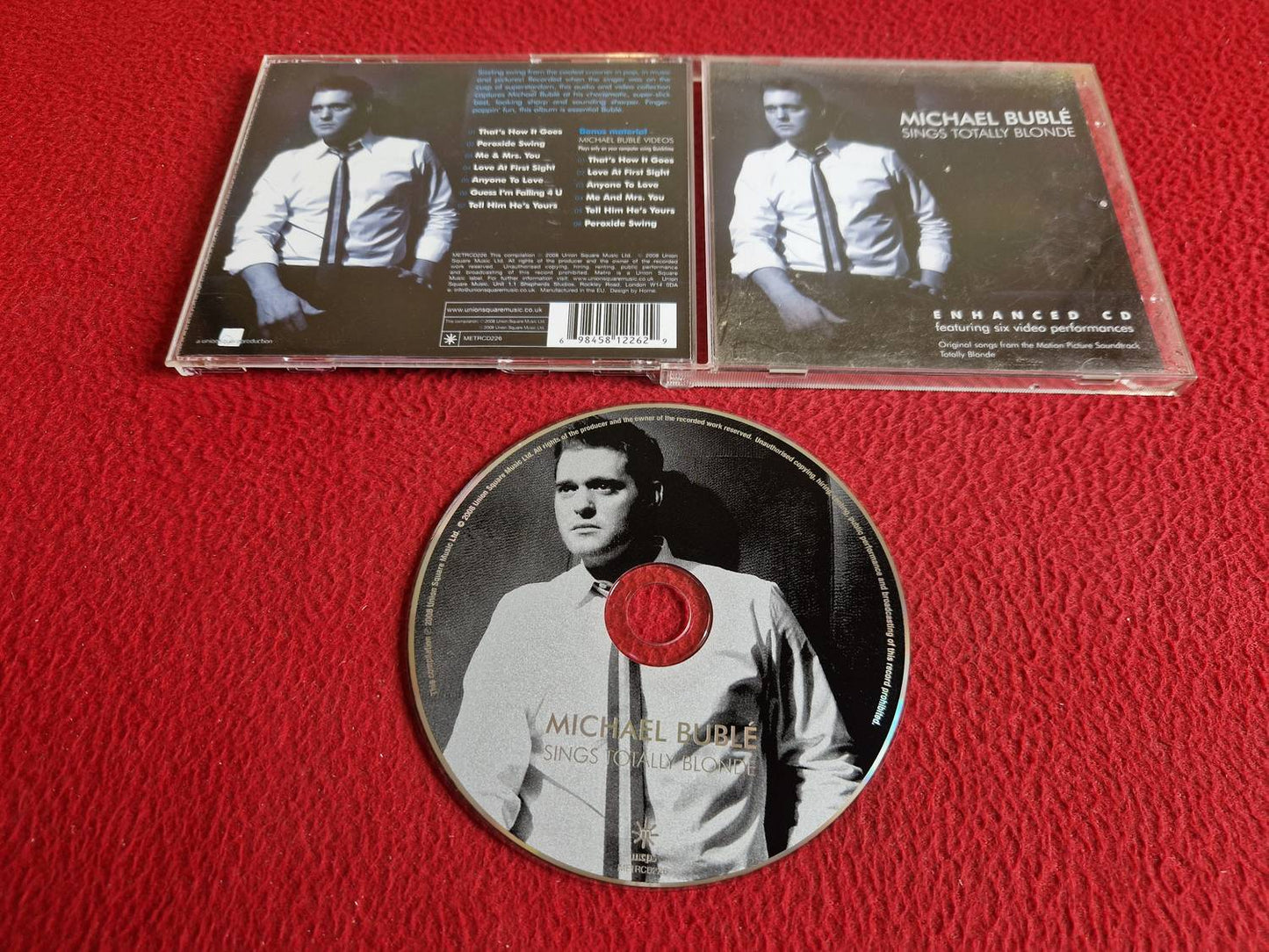 MICHAEL BUBLE SINGS TOTALLY BLONDE ENHANCED CD FEAT SIX VIDEO PERFORMANCES
