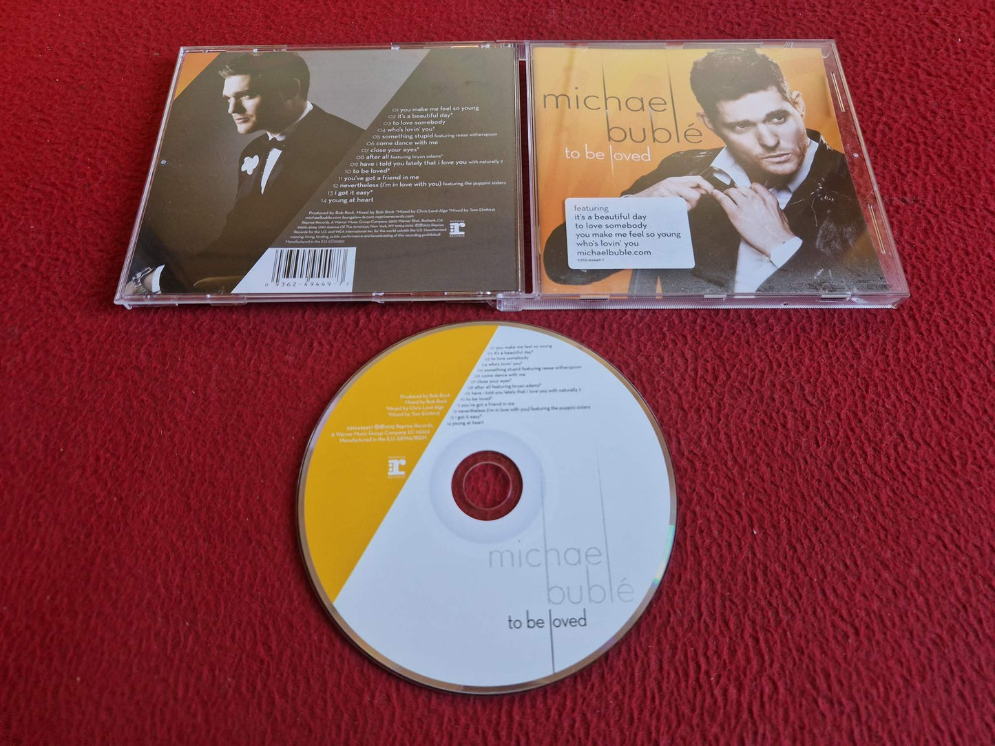 MICHAEL BUBLE TO BE LOVED CD
