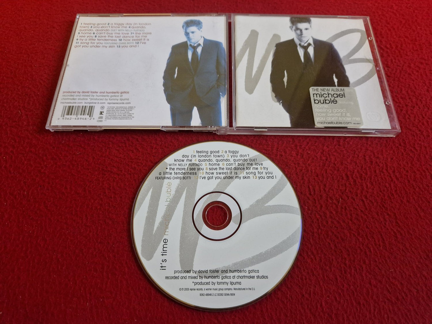 MICHAEL BUBLÉ IT'S TIME CD