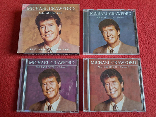 MICHAEL CRAWFORD ALL I ASK OF YOU CD BOX