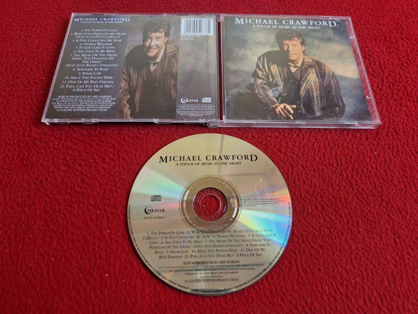 MICHAEL CRAWFORD A TOUCH OF MUSIC IN THE NIGHT CD