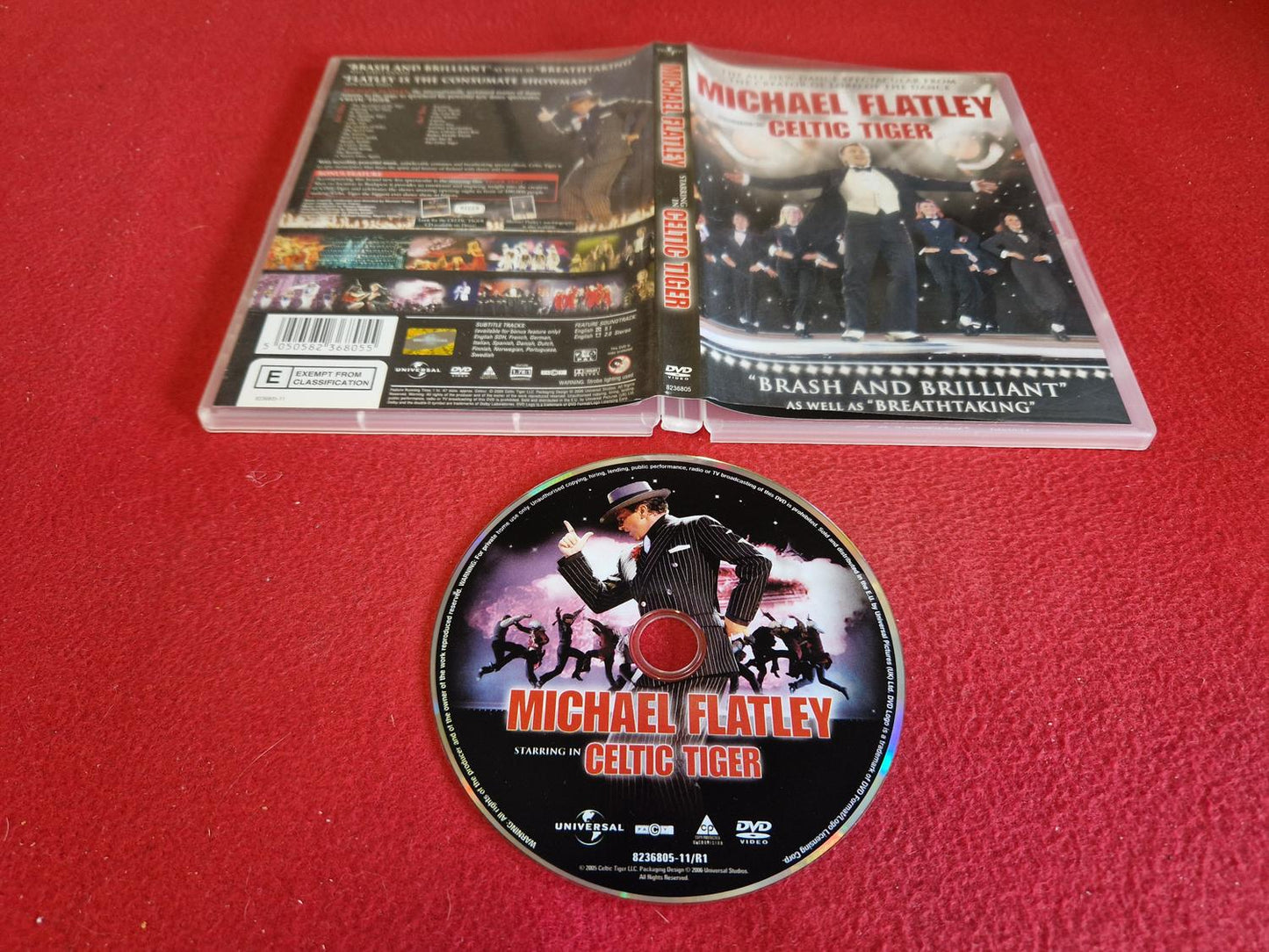 MICHAEL FLATLEY CELTIC TIGER till DVD