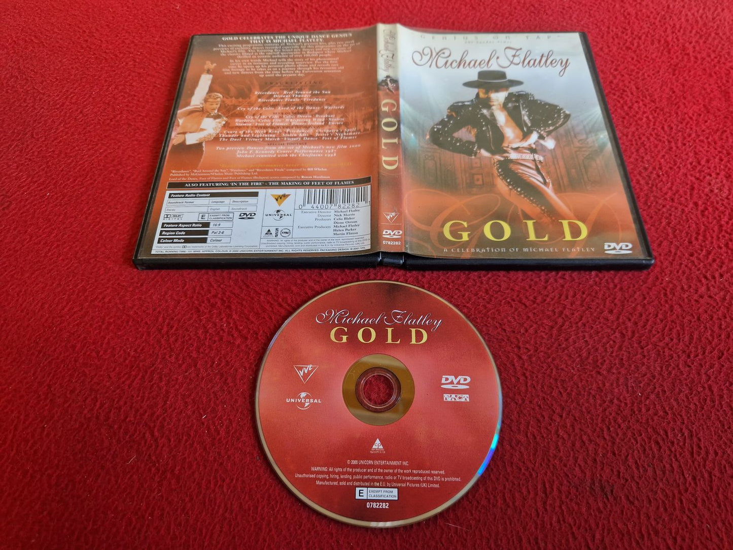 MICHAEL FLATLEY GOLD DVD