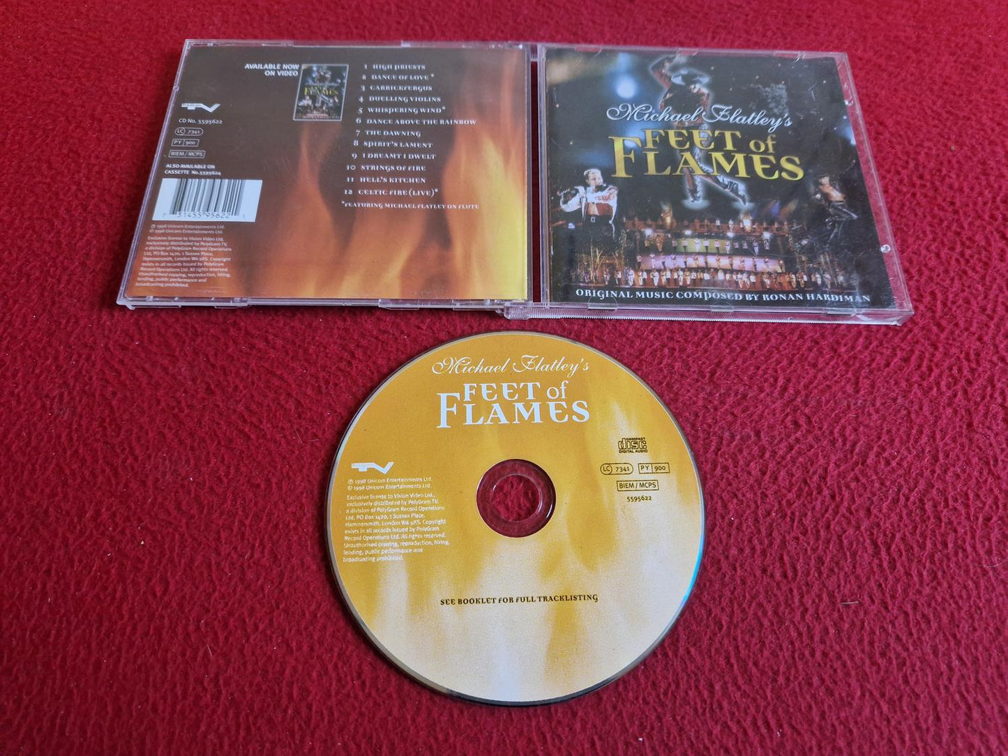 MICHAEL FLATLEY'S FEET OF FLAMES CD