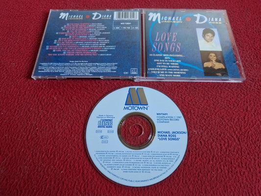 MICHAEL JACKSON / DIANA ROSS LOVE SONGS CD