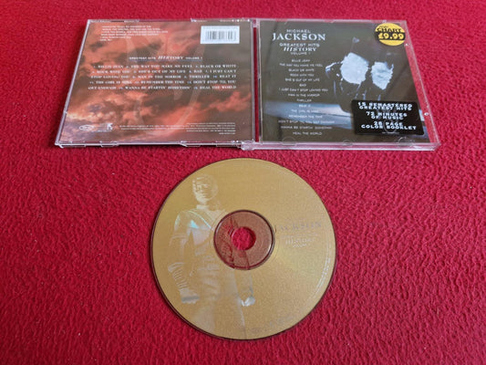 MICHAEL JACKSON GREATEST HITS HISTORY VOLUME 1 CD