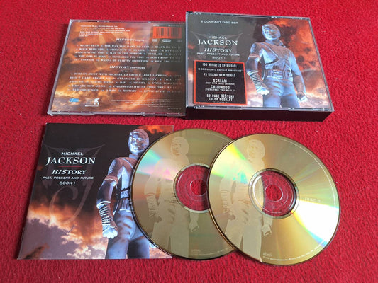 MICHAEL JACKSON HISTORY PAST PRESENT AND FUTURE BOOK 1 CD BOX