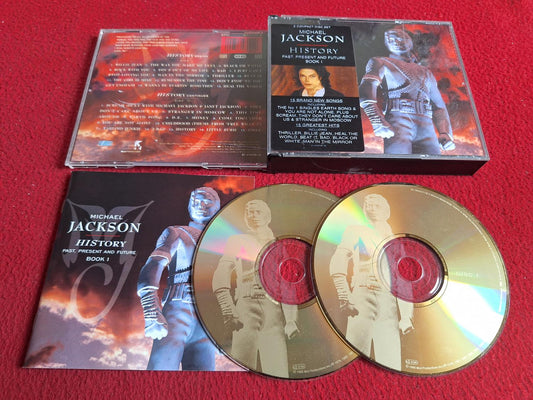 MICHAEL JACKSON HISTORY PAST PRESENT AND FUTURE BOOK 1 CD BOX