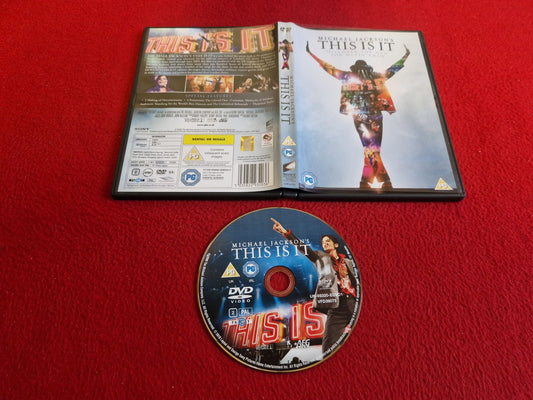 MICHAEL JACKSON'S THIS IS IT DVD
