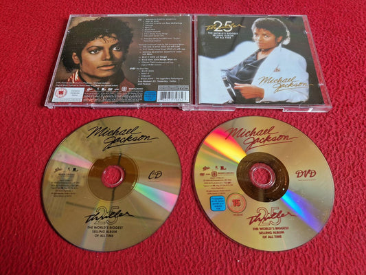MICHAEL JACKSON THRILLER 25 CD / DVD