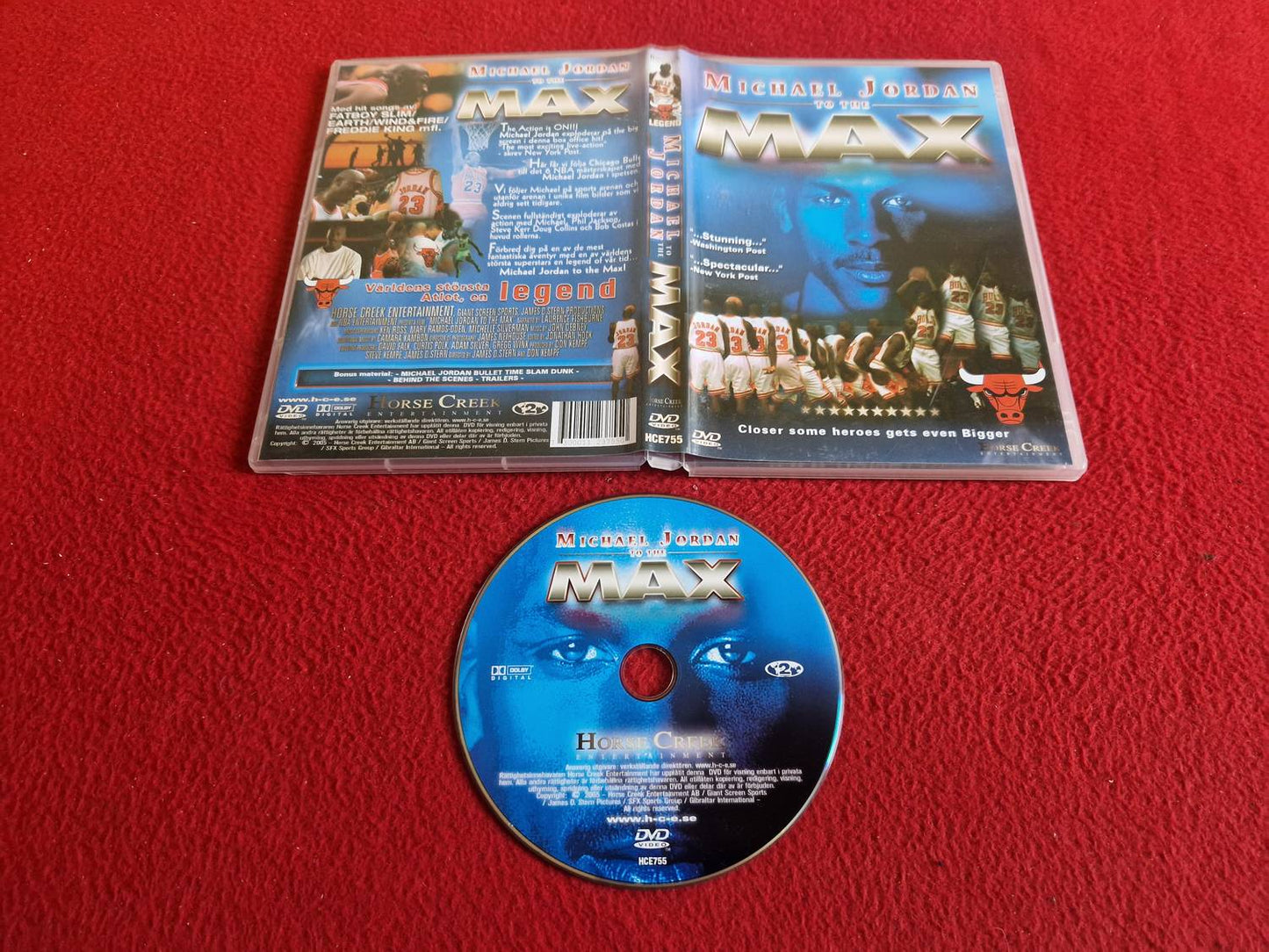 MICHAEL JORDAN TO THE MAX DVD
