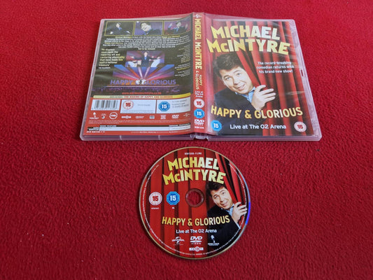 MICHAEL MCINTYRE, HAPPY AND GLORIOUS DVD