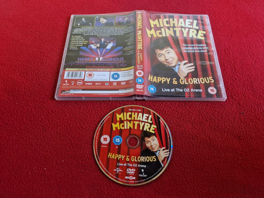 MICHAEL MCINTYRE HAPPY & GLORIOUS DVD