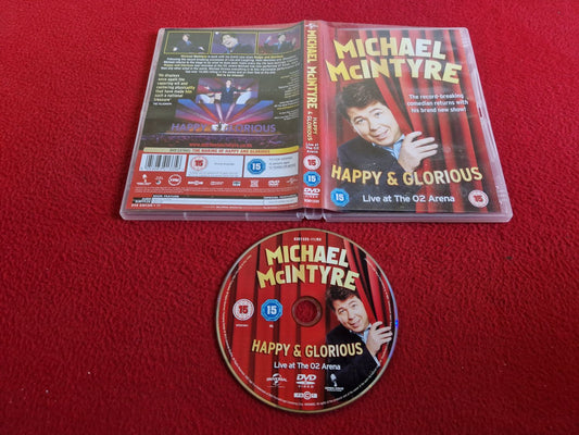 MICHAEL MCINTYRE HAPPY & GLORIOUS DVD