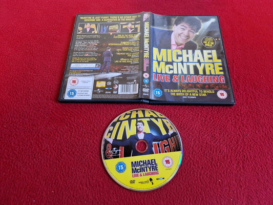 MICHAEL MCINTYRE: LIVE AND LAUGHING DVD