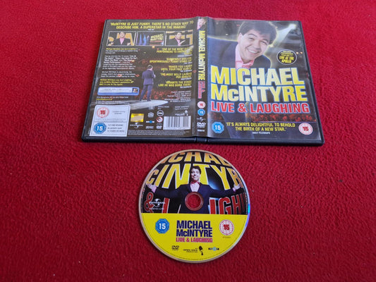 MICHAEL MCINTYRE LIVE & LAUGHING DVD